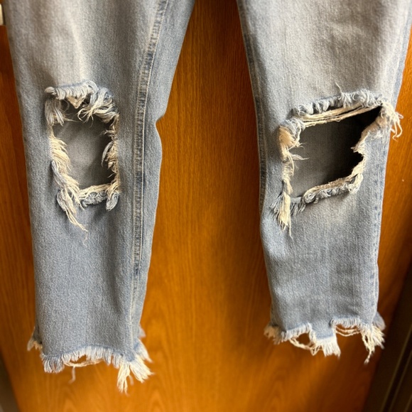 Free People Maggie Mid Rise Straight Leg Jeans - Picture 7 of 7